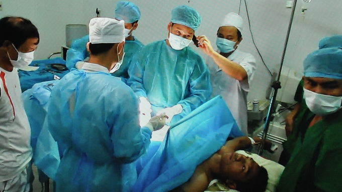 Sức khỏe chiến sỹ Trường Sa được mổ ruột thừa qua trực tuyến đ&atilde; ổn định 1