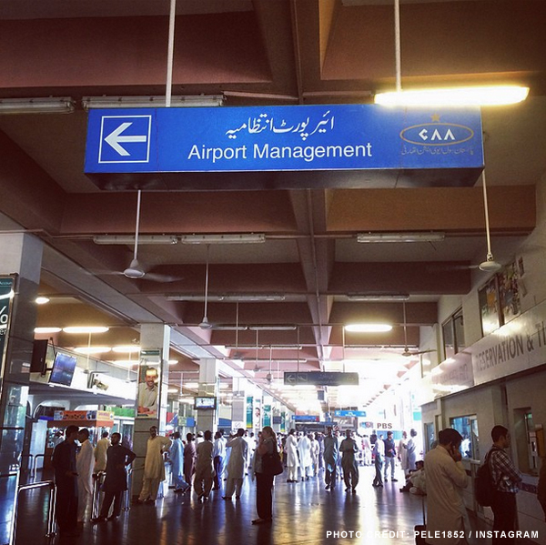 Sân bay của Pakistan bi