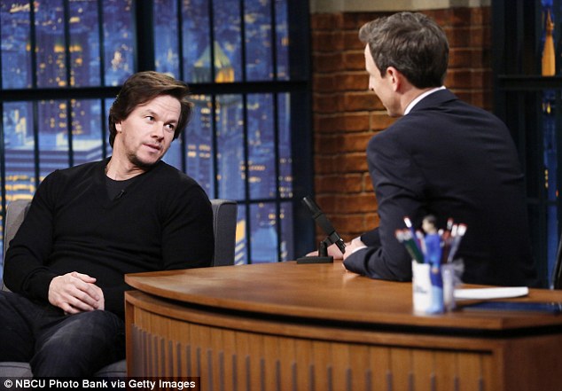 Mark Wahlberg, who appeared on Late Night with Seth Meyers on Thursday evening, made no secret about his wayward teenage years