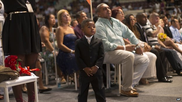 Mass wedding in Rio de Janeiro, Maracanazinho