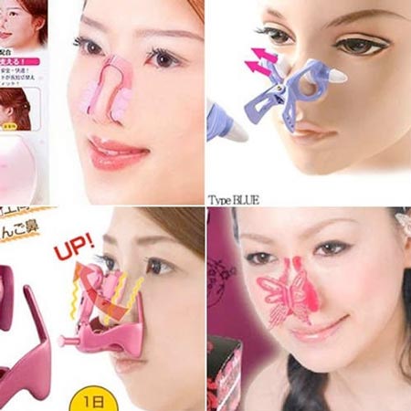 Các loại kẹp nâng mũi được quảng cáo rộng rãi trên thị trường