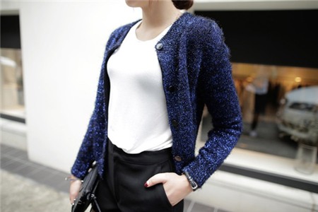Mặc cardigan đẹp: 1 b&agrave;i to&aacute;n với nhiều c&aacute;ch giải 10