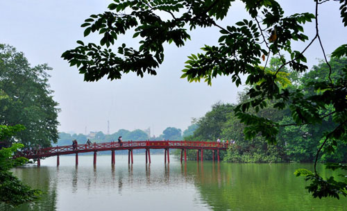 Hà Nội, mùa thu, Hồ Gươm, Bờ Hồ