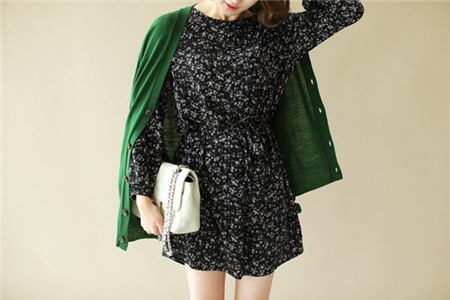 Mặc cardigan đẹp: 1 b&agrave;i to&aacute;n với nhiều c&aacute;ch giải 18