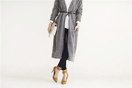 Mặc cardigan đẹp: 1 b&agrave;i to&aacute;n với nhiều c&aacute;ch giải 5