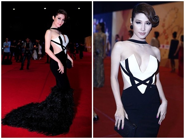 15 mẫu váy sexy bậc nhất trên thảm đỏ Vbiz năm 2014