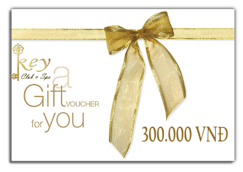 Gift voucher của các dịch vụ, sản phẩm 