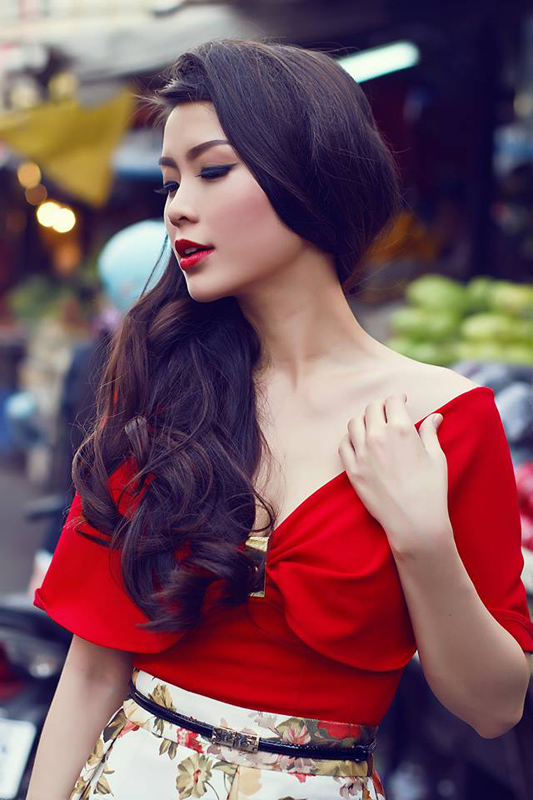 Gương mặt Diễm Trang được đánh giá là xinh đẹp nhất cuộc thi 