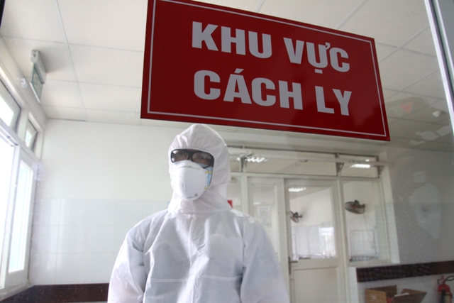 Khu vực cách ly bệnh nhân điều trị Ebola tại khoa Y học nhiệt đới - Bệnh viện Đà Nẵng. Ảnh Đức Hoàng
