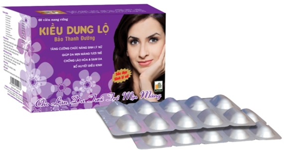 Kiều dung lộ Bảo Thanh Đường - giúp cho làn da tươi trẻ mịn màng, chống lão hóa và tăng cường nội tiết tố, tăng cường sinh lý nữ.Sản Phẩm không những được các chị em phụ nữ tin dùng mà còn được các đấng mài râu khen ngợi.