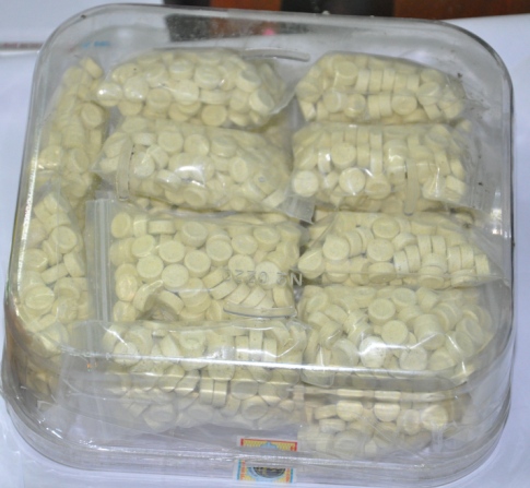 Gần 3.000 viên ma túy tổng hợp thu giữ tại nhà Hằng và Quyên