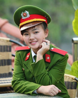 Nữ sinh viên Trần Thuỳ Duyên.
