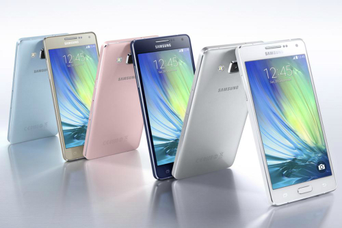 Galaxy A5 đại diện cho phong cách thiết kế mới mẻ của Samsung.