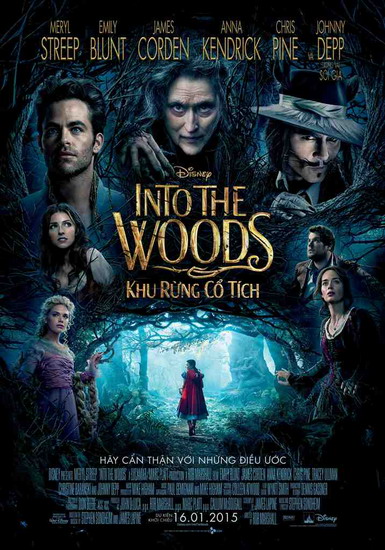 Poster phim Into the Woods.
