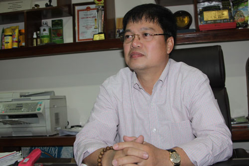 Ông Nguyễn Văn Nam tiếp phóng viên tại nhà riêng ở TP HCM vào trưa 20/1.