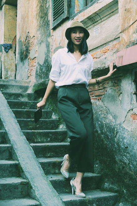 Học lỏm Sao Việt cách diện quần culottes tôn dáng ‘cực chuẩn’