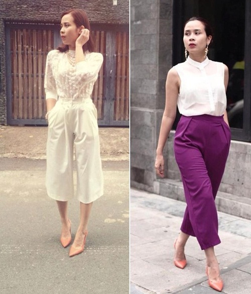 Học lỏm Sao Việt cách diện quần culottes tôn dáng ‘cực chuẩn’