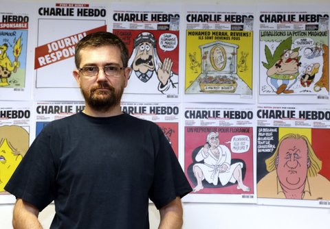 Tổng biên tập tuần báo Stéphane Charbonnier bị thiệt mạng trong vụ khủng bố hôm 7/1
