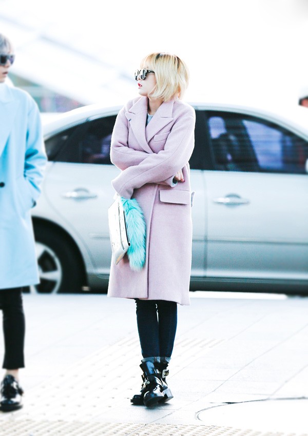 Trench coat - chiếc áo sang chảnh mùa đông của sao Hàn