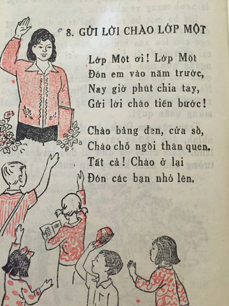 Gửi lời chào lớp Một, Nguyễn Hữu Tưởng, Nguyễn Minh Thuyết, Đặng Thị Lanh, Trần Mạnh Hưởng