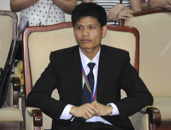 Trần Đình Hiếu, Olympic Hóa học 2015, Huy chương Bạc