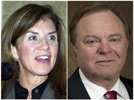 Bà Sue Ann Hamm là vợ thứ hai của ông Harold Hamm. Ảnh: Reuters