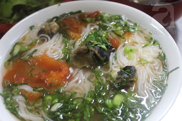 bún ốc, giải ngán, quà vặt Hà Nội