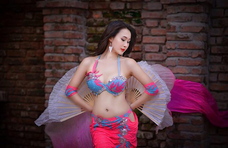 belly dance, múa bụng, Dư Ngân