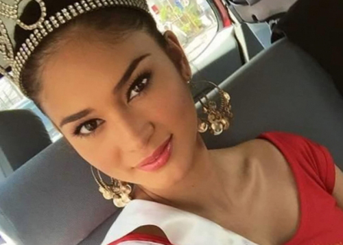 Hoa hậu Hoàn vũ người Đức gốc Philippines Pia Wurtzbach,