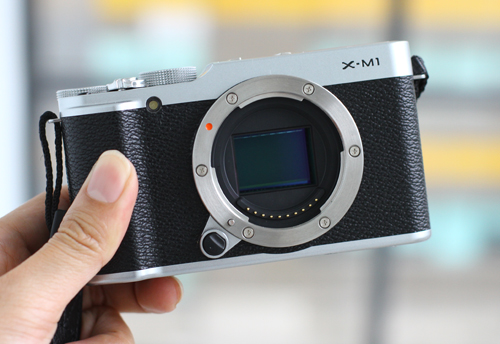 Fujifilm X-M1.