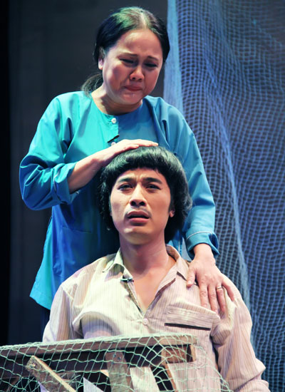 Quang Thảo là một trong những diễn viên chủ lực của sân khấu kịch Hoàng Thái Thanh.