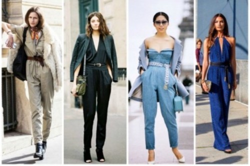 2. Với jumpsuit: Khi diện những trang phục như jumpsuit, bạn có thể chọn dây thắt lưng màu sắc tương phản để tạo điểm nhấn thú vị cho thị giác, đồng thời khéo léo khoe vòng eo thon gọn của bạn.