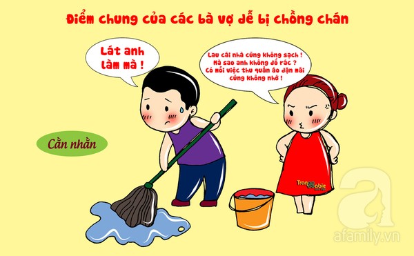 Truyện tranh: Điểm chung của các bà vợ dễ bị chồng chán 1