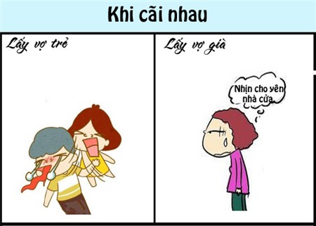 Vợ trẻ và vợ già khác nhau thế nào? - 3