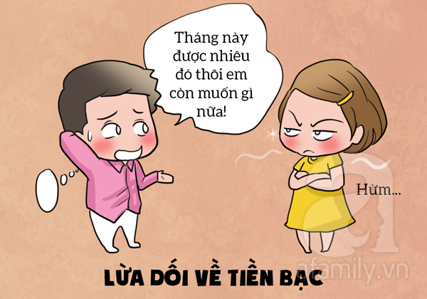 Hành động có hại cho hôn nhân.