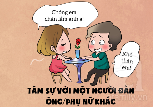 Hành động có hại cho hôn nhân.