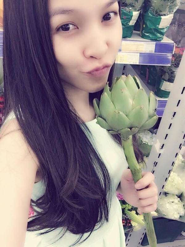 N&eacute;t trẻ trung, tươi tắn d&ugrave; kh&ocirc;ng trang điểm của Hiền Thục.