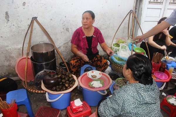 bún ốc, giải ngán, quà vặt Hà Nội