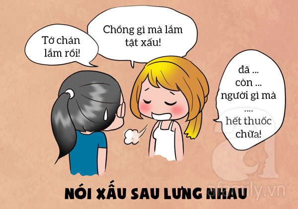 Hành động có hại cho hôn nhân.