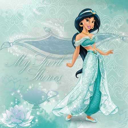 Chiếc
váy gợi nhớ tới nàng Jasmine trong “Aladdin”.