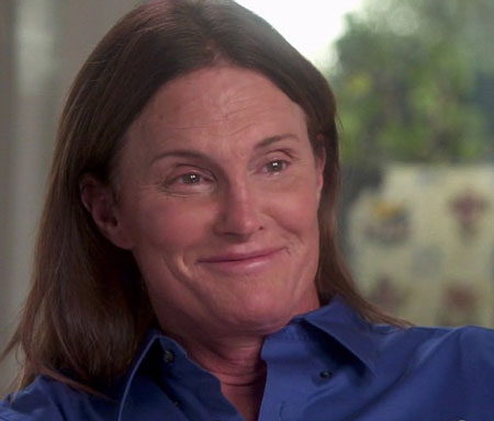 Bruce Jenner khi còn làm MC chương trình thể thao của kênh