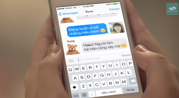 Để hiểu v&agrave; l&agrave;m bạn thật sự với con g&aacute;i, người bố đ&atilde; kết bạn với con m&igrave;nh bằng nick Yuna tr&ecirc;n mạng x&atilde; hội.