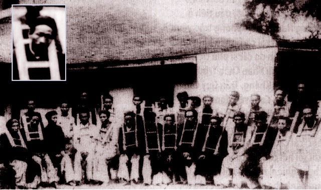 Cố nhân sỹ yêu nước Lê Văn Tiến lúc là tù nhân tại Côn Đảo (ảnh chụp từ tư liệu).