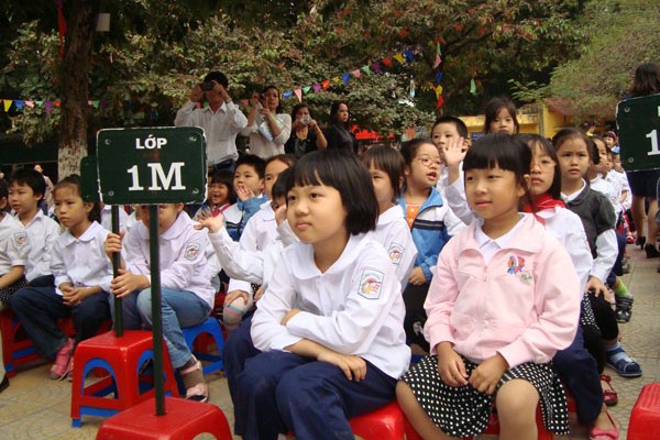 Năm học 2019 - 2020, Hà Nội đặt mục tiêu 100% trẻ 6 tuổi vào học lớp 1.