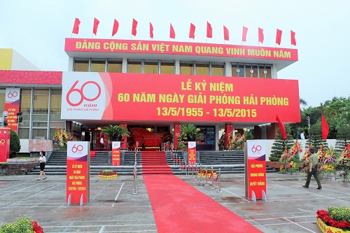 Nơi diễn ra lễ kỷ niệm chào mừng 60 năm Hải Phòng giải phóng