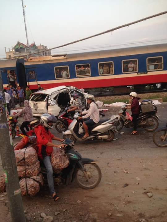 
Hiện trường vụ tai nạn. Ảnh: Vũ Phùng

 
