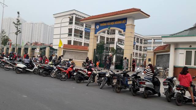 
Trường Tiểu học Hoàng Liệt, quận Hoàng Mai, TP Hà Nội nơi xảy ra sự việc. Ảnh: N.T
