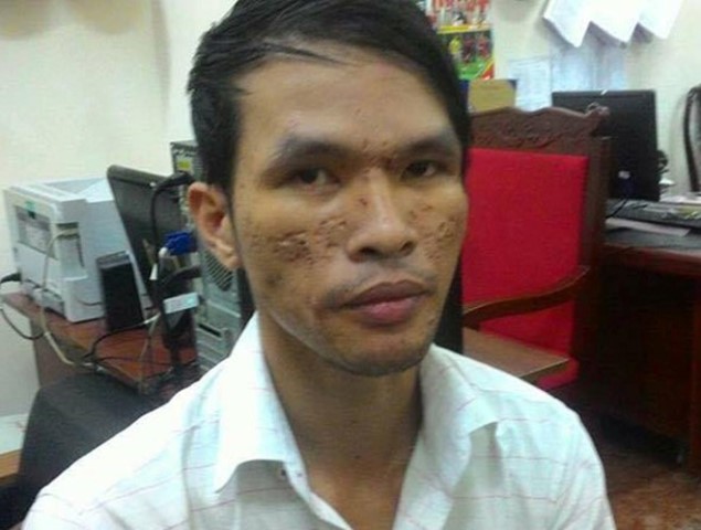 
Nghi can Nguyễn Thành Dũng bị bắt khi trên đường từ Campuchia về Việt Nam. Ảnh: CTV

