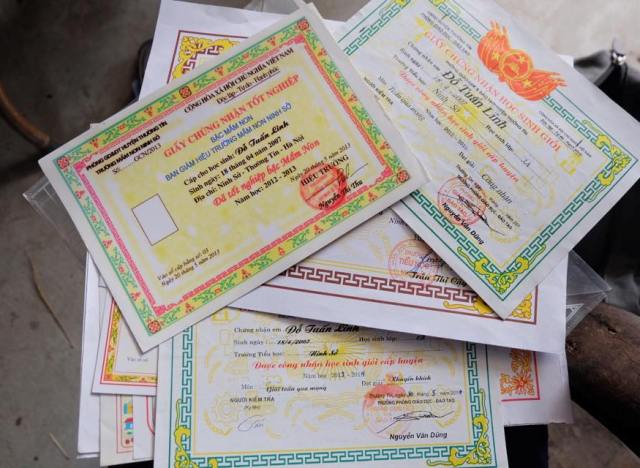 Nhiều năm liền Tuấn L. đều đạt học sinh giỏi.
