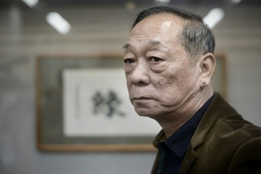 &Ocirc;ng Jin Yulan l&agrave; ch&aacute;u trai của Phổ Nghi, ho&agrave;ng đế cuối c&ugrave;ng của nh&agrave; Thanh, Trung Quốc. Ảnh: AFP.